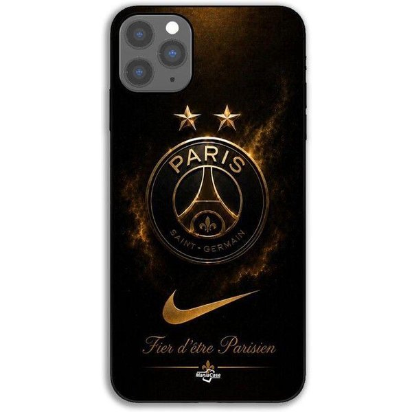 Etui Dla Iphone 11 Pro PSG PodwóJny Mistrz I Dumny, Czarne I ZłOte Maniacase Czarny-image
