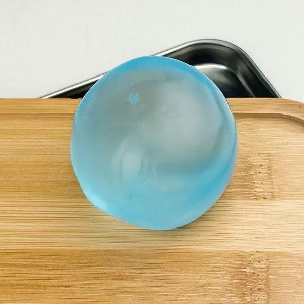 Formowalny Squishy Olej Kokosowy ŚCiskana Zabawka Formowalna PiłEczka Antystresowa Wazelina Fidget Squishes Zabawna Zabawka Sensoryczna Antystresowa Prezent Dla DorosłYch Blue-image