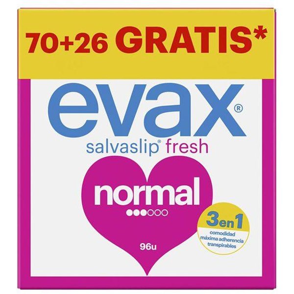 Protegeslips Evax SALVA-SLIP Normal 96 U-image
