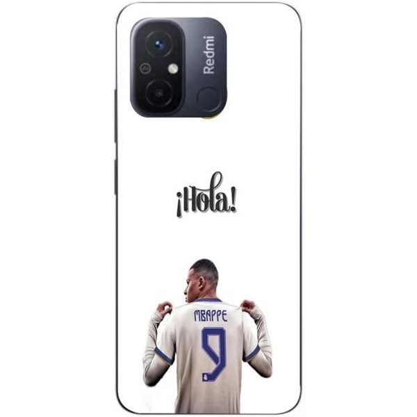 Coque Maniacase Pour Xiaomi Redmi 12C Kylian Mbappe Real Madrid 9 Hola-image