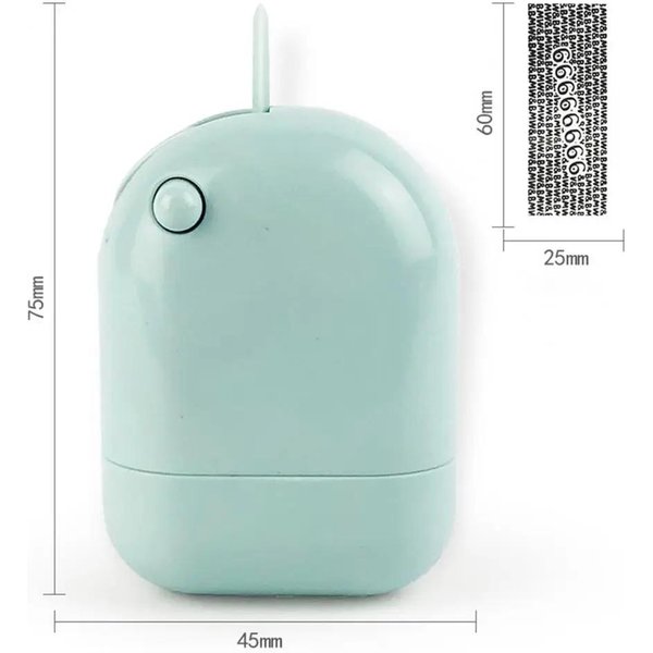 Sello De Rodillo De ProteccióN Contra Robo De Cuchillas De CeráMica Para Privacidad De Datos Confidenciales Proteja Su Seguridad Sello De Rodillo De Sello De Privacidad Verde-image