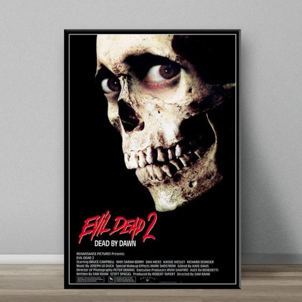 Martwe ZłO Klasyczny Horror Abstrakcyjny Obraz Na PłóTnie Plakaty I Druki Obrazy ŚCienne Do Dekoracji Domu Pokoju Cuadros 30Cm×40Cm Noframe-image