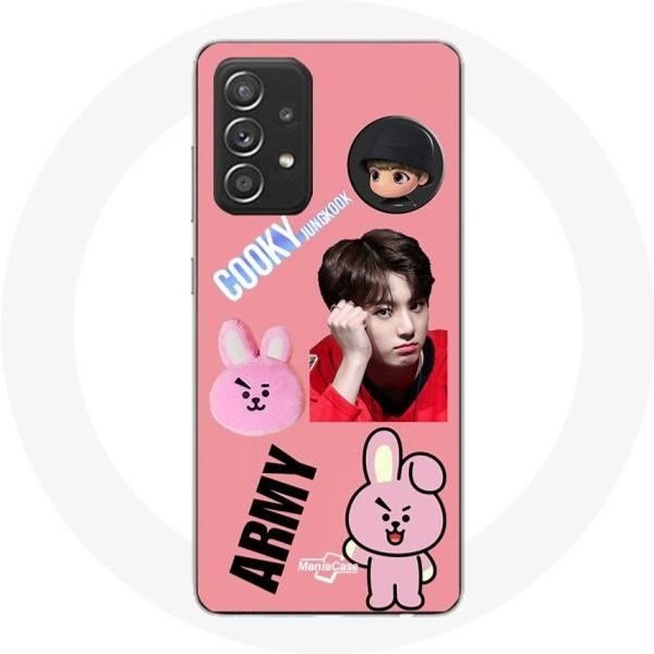 Funda Para Samsung Galaxy A52 BTS Bangtan Boy BT21 Cooky Jungkook Army-image