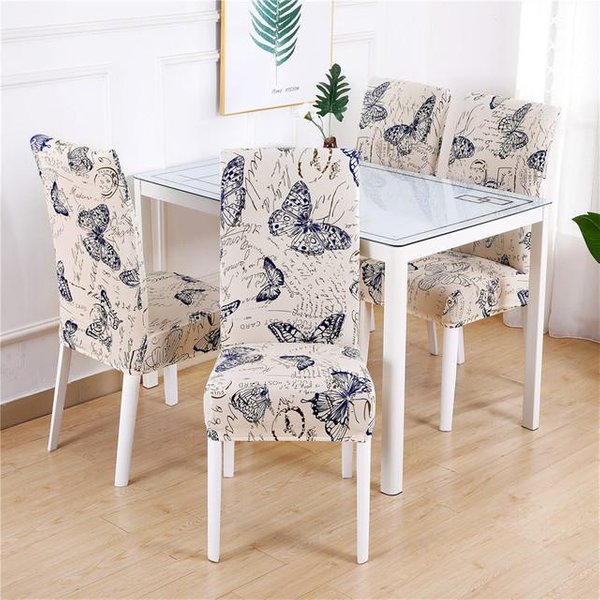 Funda EláStica De Licra Para Silla, Funda Protectora Para Silla, Para Bodas, Hoteles, Banquetes, Escritorios, Fundas Protectoras Para Sillas Universal Size-image