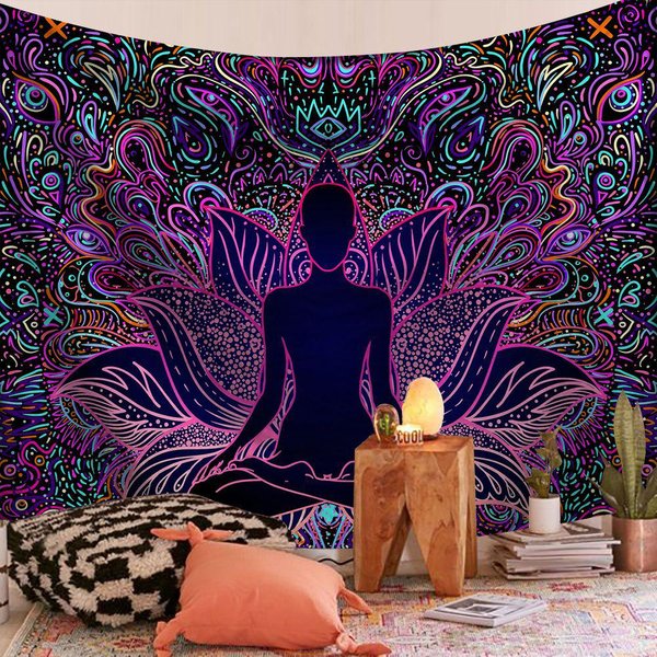 35 KoloróW Indyjska Mandala Gobelin Hippie WisząCe Na śCianie Gobeliny Boho Narzuta RęCznik PlażOwy Mata Do Jogi Koc Obrus 130X150Cm 90X75Cm-image
