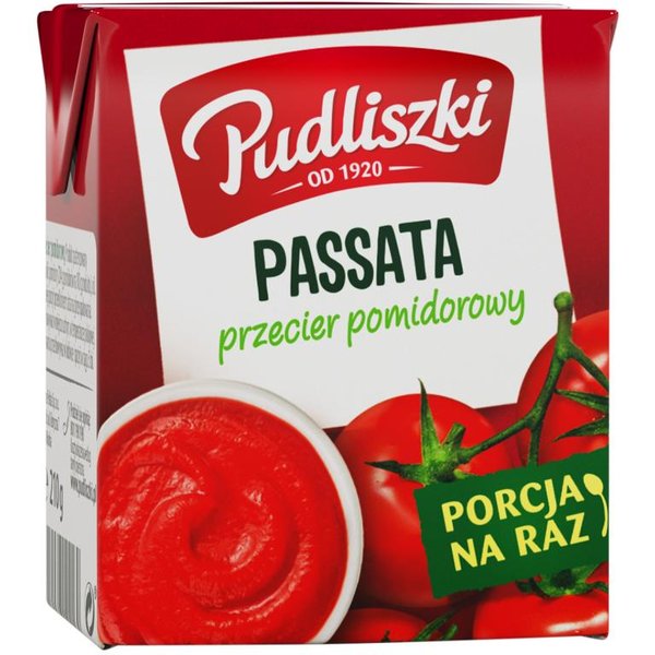 Pudliszki Passata Przecier Pomidorowy 210 G-image