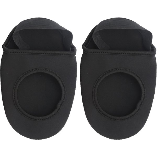 Cubrepunteras Para Zapatillas De Ciclismo A Prueba De Viento Invierno Cubrezapatillas Protectores Ajustables Medio Cubrezapatilla Black-image