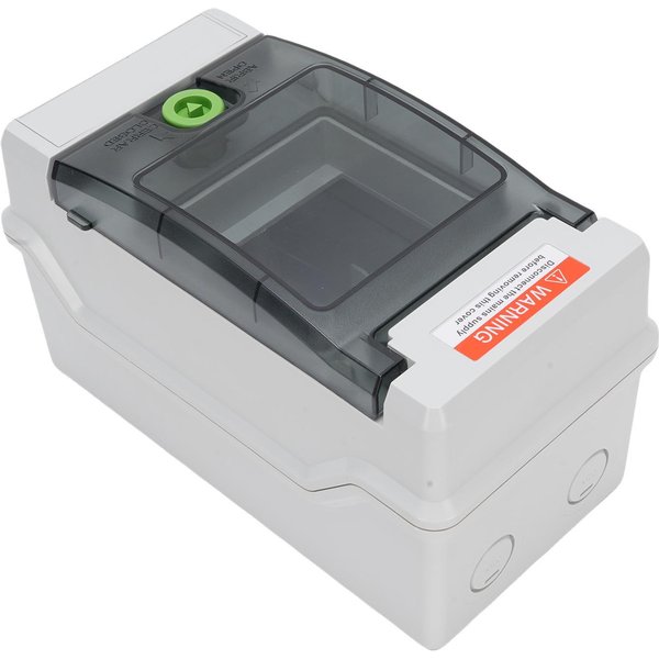 Caja De Interruptores AutomáTicos De 4 VíAs IP66 A Prueba De Lluvia DiseñO De Riel DIN Panel De DistribucióN De EnergíA Solar Para Interiores Y Exteriores-image