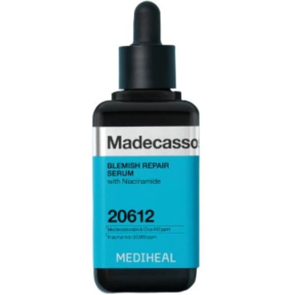 Mediheal Serum Do Naprawy Blizn Z Madekasozydem 100Ml ŁAgodząCe Serum RegenerująCe SkóRę Black-image