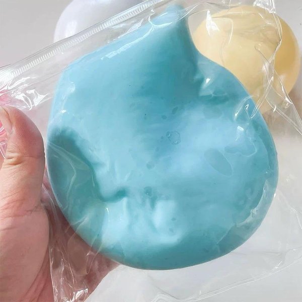 DużA Oversize'owa PłYnna PiłEczka Squishy Fidget Toy TPR PiłEczka Do ŚCiskania MięKka Powoli PodnosząCa Się Fidget Anty-Stresowa Dla DorosłYch Adhd Prezent-image