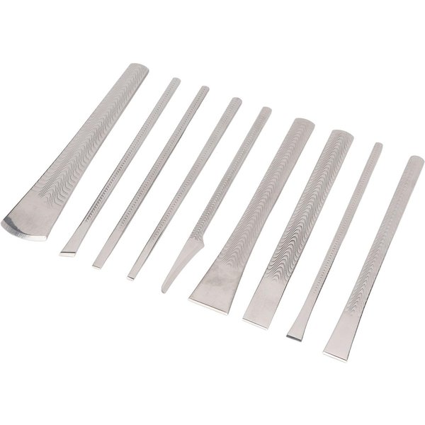 Kit De 9 Herramientas Para Pedicura, Cuchillo Profesional De Acero Inoxidable Para Eliminar Piel Muerta Y Callos, Raspador Para Pies-image