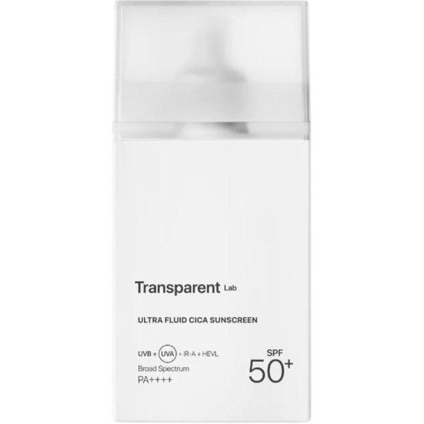 Transparent Lab Ultra Fluid Cica Protector Solar SPF50+ Pa++++ 100 Ml - Fluido Solar Ligero Con Cica-image