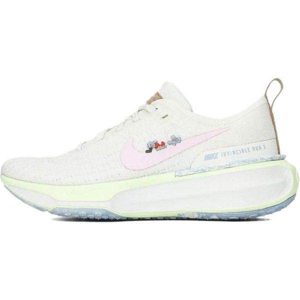 Nike Zoomx Invincible Run Flyknit 3 Mushroom Damskie Sneakersy Kremowe Sail Football-Grey IB8883-161 37.5 White-image