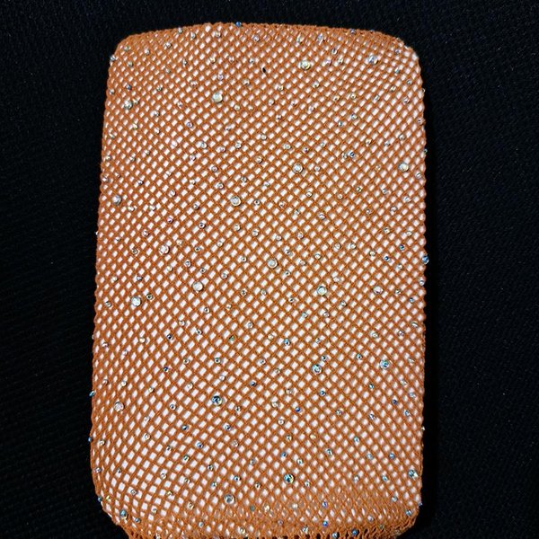 Medias Profesionales De Danza Latina Talla Grande Para Mujer Pantimedias EláSticas Ropa Interior sexy De Malla Fishnet Medias De Fiesta Con Brillo Y PedreríA One Size Brown-image