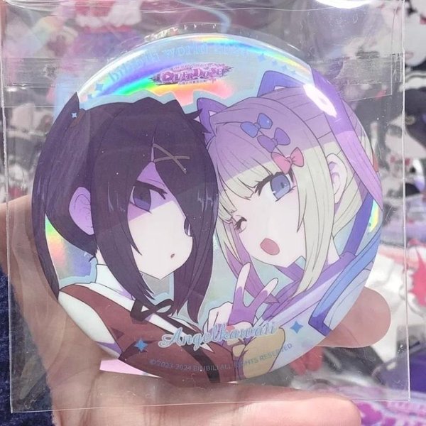 Gra Needy Girl Overdose Kange Ame Rain Cosplay Odznaka Kawaii Blaszana Broszka Przypinki Do Klapy Akcesoria Do Torby Ornament Dekoracja Blue-image