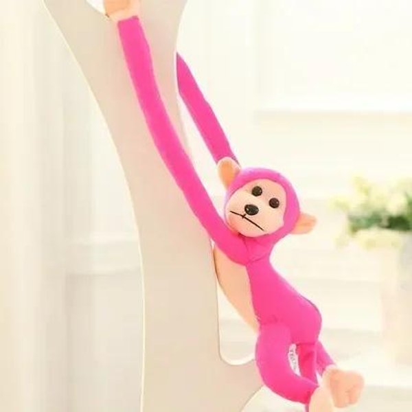 MuñEco Animal MuñEco Relleno MuñEcos Para NiñO MuñEco Mono PláTano MuñEco Relleno Mono Mono De Brazos Largos Peluches De Mono Juguete De Peluche De Mono 60Cm 70Cm-image