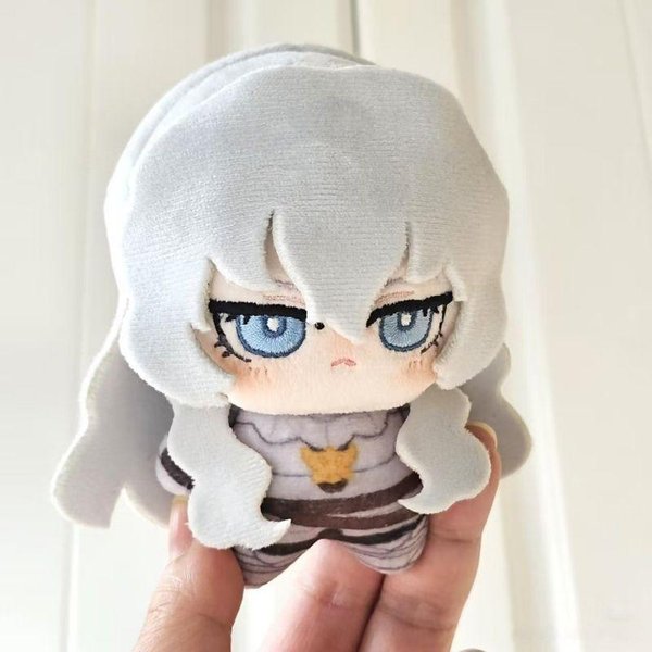 10 Cm Anime Griffith Pluszowa Lalka Griffith Zawieszki Do Plecaka Brelok Lalka Pluszowe Zabawki Prezenty Urodzinowe-image