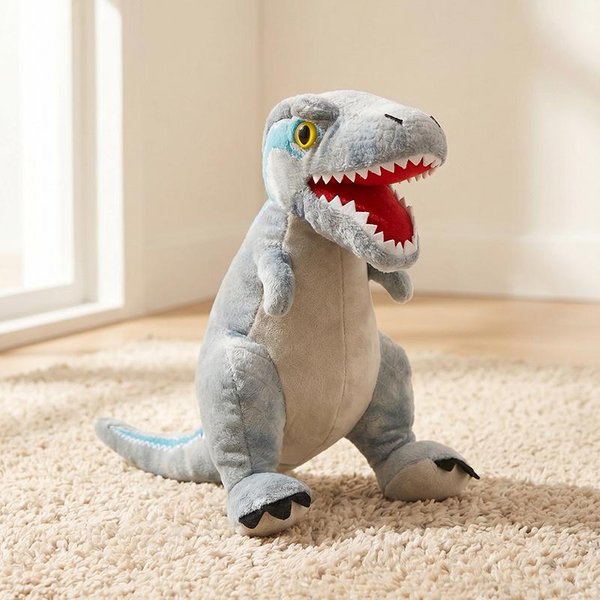 Peluche De Dinosaurio Kawaii Juguete De Peluche De Animal Suave Velociraptor Pterosaurio Tyrannosaurus Rex Triceratops DecoracióN Del Hogar Peluche Regalo About 25Cm-image