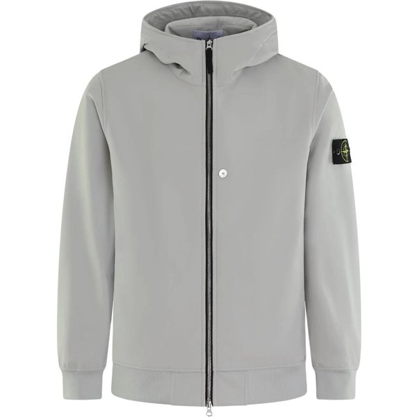 Chaqueta Con Capucha Y Cremallera De Manga Larga Stone Island Para Hombre Gris K2S15Q100004S0B22-V0061 XL-image