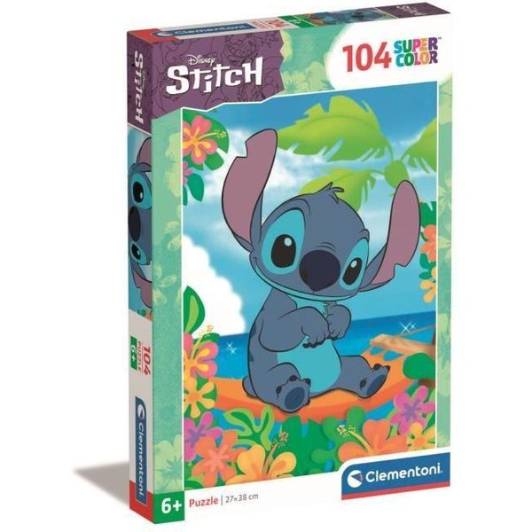 Puzzle Stitch 104 Piezas, Para NiñOs A Partir De 3 AñOs, TemáTica Dibujos Animados, Clementoni-image