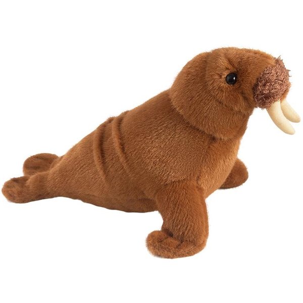 38 Cm Urocza Pluszowa Poduszka-Zabawka Foka MięKka Wypchana Pluszowa Lalka Dla Dzieci Urocza Dekoracja Domu Prezent Urodzinowy Brown-image