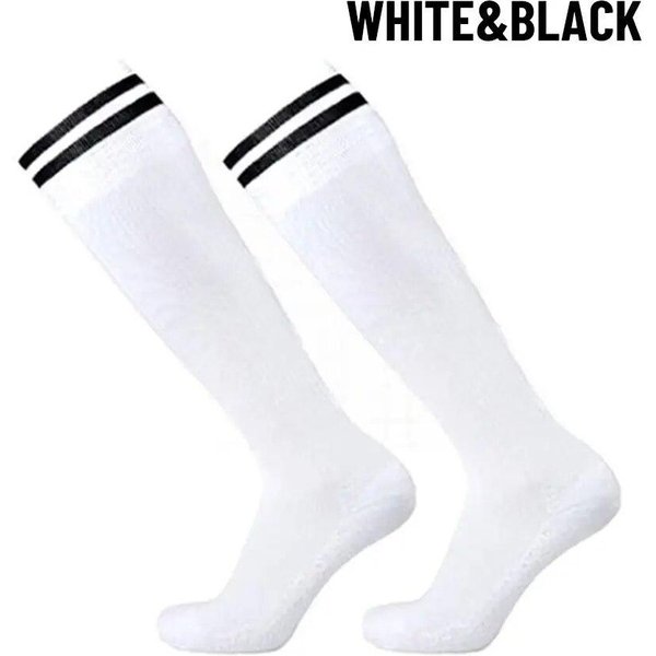 1 Par De Calcetines Deportivos De FúTbol, Calcetines De FúTbol Antideslizantes, Calcetines Deportivos Para Correr Al Aire Libre Para NiñOs-image
