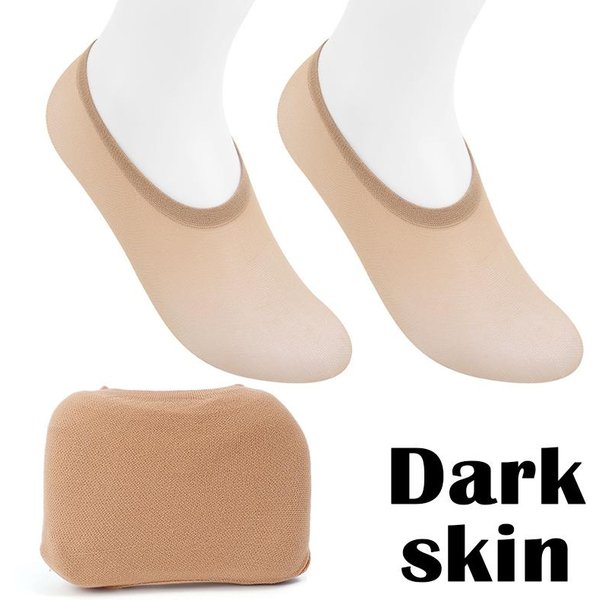 10 Pares Calcetines De Barco Transpirables De Verano AlgodóN Mujer Invisibles Antideslizantes Finos Tobilleros Bajos Calcetines Zapatillas Calcetines EláSticos Transparentes 10Pairs-image