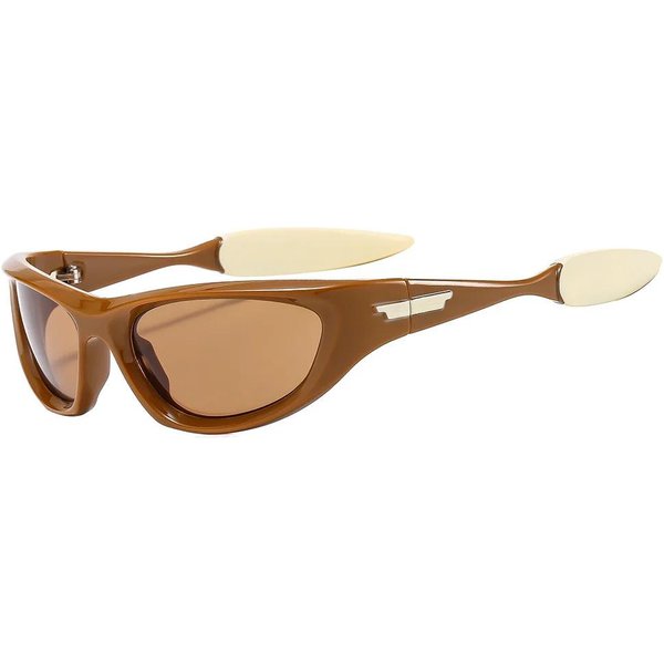 Estilo De DiseñAdor De Lujo Estilo Y2K Gafas De Sol Gafas Damas Para Hombres Tendencia Gafas De Sol CláSico Punk Lentes De Espejo Deporte Gafas De MontañA UV400 1PC-image