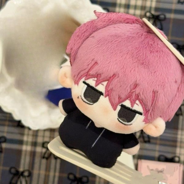 Zestawy Pluszowych Lalek IdolóW Kpop Urocza KreskóWkowa Pluszowa Zabawka MięKki Pluszak Breloczek Zawieszka Do Torebki Prezent Dla FanóW Kolekcja WystróJ Domu 10Cm-image