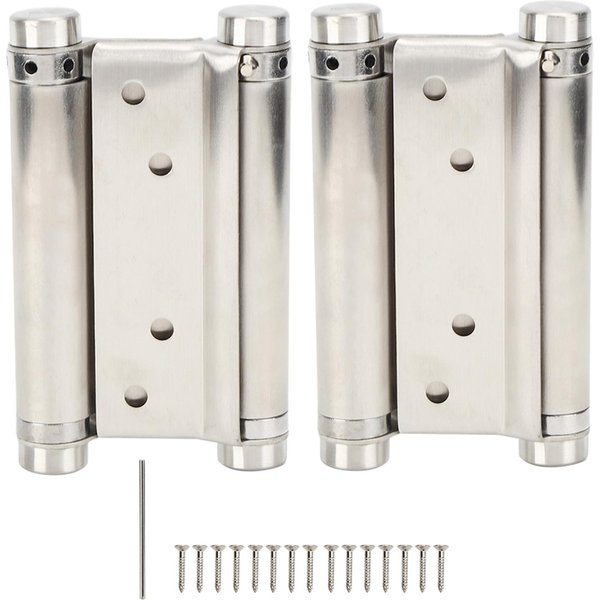 Bisagra De Resorte De Puerta De Acero Inoxidable De 4 Pulgadas Con Rodamientos, Accesorio De Hardware Para Puertas Batientes-image