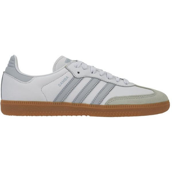 Adidas Samba OG Blanco Azul Halo Goma Zapatillas De Mujer Blanco Nube Blanco Roto IE0877 36⅔ White-image