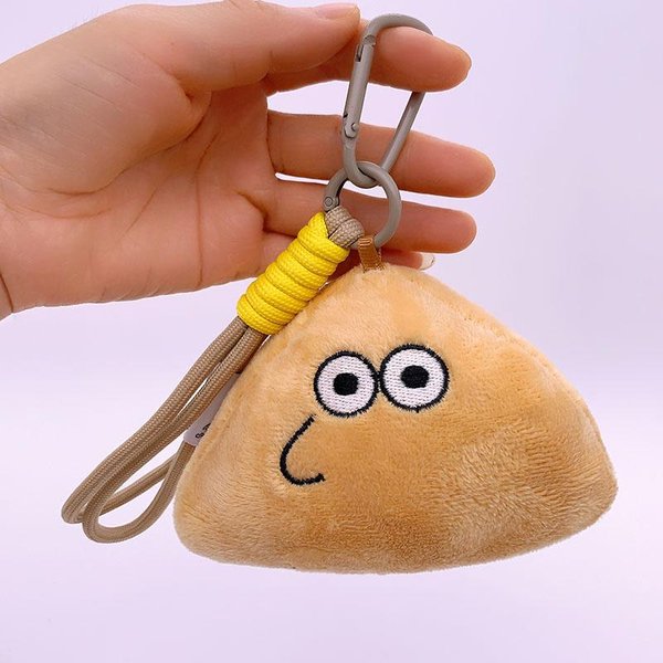 10 Cm Lalka Pluszowa Wisiorek Pou MóJ Zwierzak Obcy Lalka Z Gry Breloczek Do Plecaka Breloczek Breloczek Do Kluczy Zabawka Peryferyjna MięKki Pluszowy Breloczek Breloczek Do Torebki-image