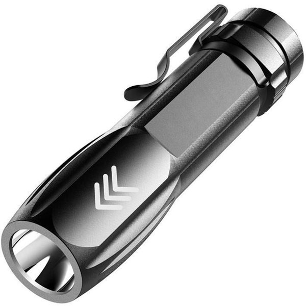 Linterna Que Acampa Al Aire Libre De La Linterna Multifuncional Del Zoom De La Linterna Del Resplandor Del USB Negro-image