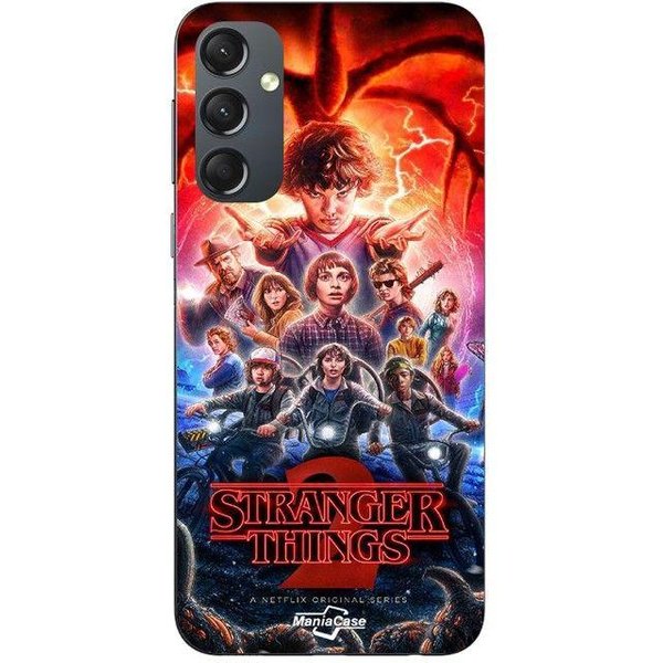 Etui Na Samsunga Galaxy S25 Fe Stranger Things Sezon 2 Maniacase Czarny-image