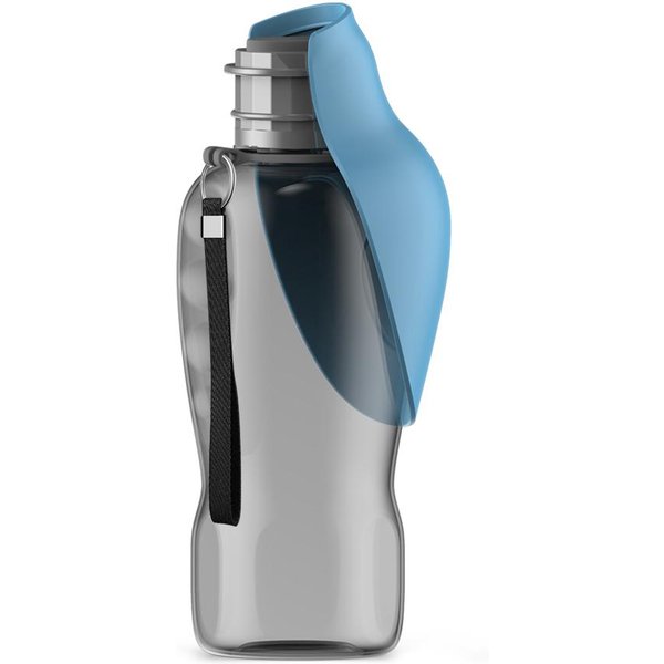 Botella De Agua PortáTil Para Perros De 800Ml Para Mascotas, Viajes Al Aire Libre, Senderismo, Caminar, TazóN Para Beber Plegable, Suministros Para Mascotas Azul-image