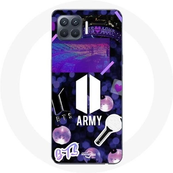 Estuche Para Oppo A93 Bangtan Sonyeondan BTS Logo Army Bomb Lightstick-image