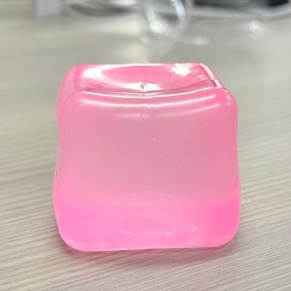 Taba Kostka Squishy PiłEczki Antystresowe - Oceaniczna Sensoryczna Zabawka Fidget Powoli PodnosząCa Się Zabawki Squishy Dla Dzieci I DorosłYch ŚCiśNij Zrelaksuj Prezent Pink-image