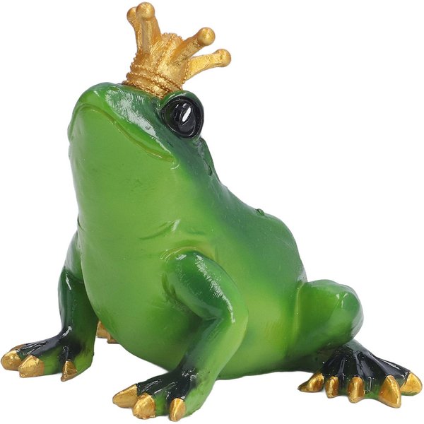 Escultura De Figura De Rana Realista Linda Estatua De Resina SintéTica Para Escritorio Adorno Para Cocina Dormitorio-image