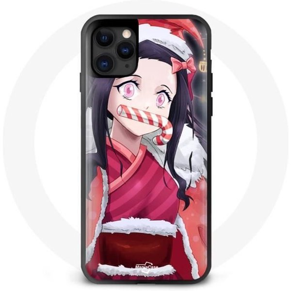 Coque Pour Iphone 12 Mini Anime Demon Slayer Kamado Nezuko Le Jour De NoëL 2023 - Maniacase-image