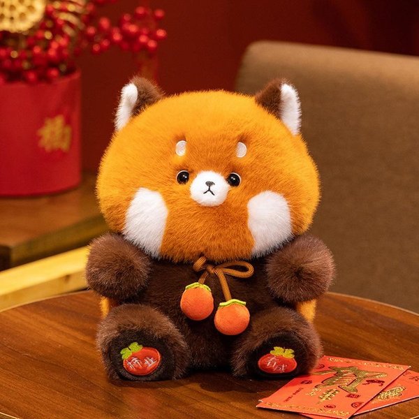 MuñEco De Peluche Cerdo Serie Caqui Bueno Cerdo Creativo Panda Gigante MuñEco De Trapo Mapache Regalo 20Cm-image