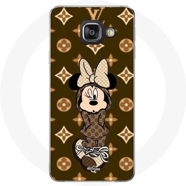 Funda - Maniacase - Samsung Galaxy A3 2016 - Minnie Disney - Flexible - Negro Negro-image