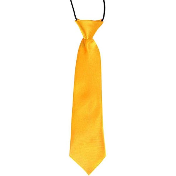 Accesorios Para Camisa De NiñOs Accesorios Para NiñOs Corbata Corbata De Uniforme Escolar Corbata EláStica Corbata De Color SóLido-image
