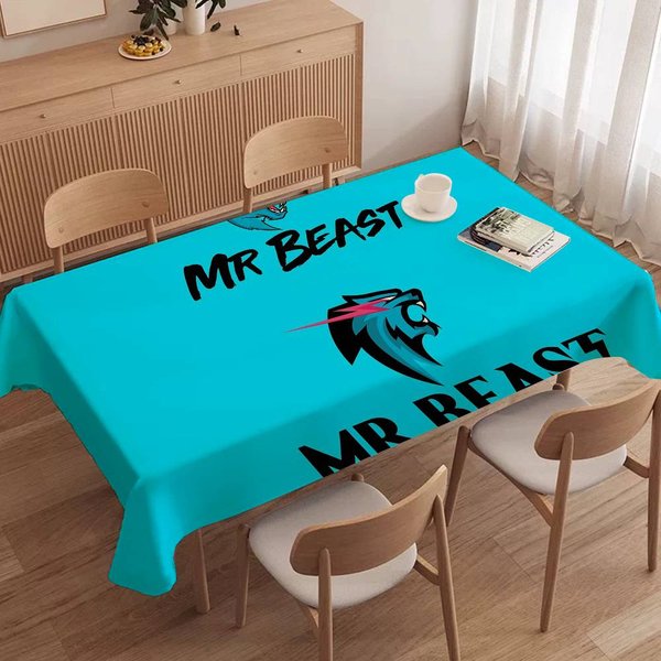 Pan Gaming Beast Obrus Tematyczny WewnąTrz Na ZewnąTrz Piknik Impreza Pokrowiec Na Stół Kuchenny Stół Jadalny Dekoracja Weselna 90X140Cm-image