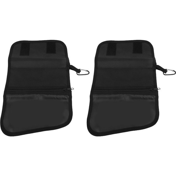 Bolsa De Almacenamiento Para SeñUelos Blandos De 2 Piezas PVC Impermeable Separadores ExtraíBles Para SeñUelos Blandos Estuche Organizador De Aparejos De Pesca Para Pesca Al Aire Libre Black-image