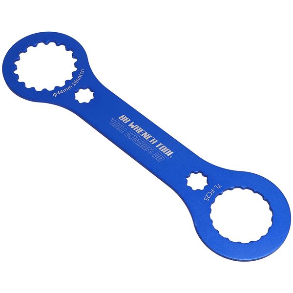 Herramienta Llave De Pedalier Para Bicicleta AleacióN De Aluminio Bicicleta Integrada Hueca Llave BB Para MontañA Blue-image