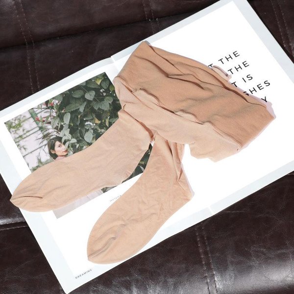 Jedwabiste Rajstopy MęSkie 0.01 Wysoki Stan Bezszwowe Ultracienkie Rajstopy Seksowny Zestaw Jj Przezroczyste Czarne DużY Rozmiar Niewidoczne Rajstopy Ball Pouch Beige-image