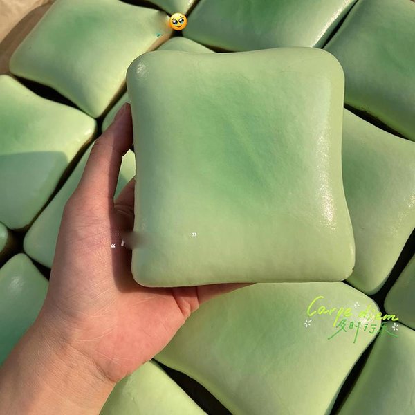 MięKkie Zabawki Do ŚCiskania SymulująCe Tosty OdstresowująCe Squishy Chleb ŚCiskanie Fidget Zabawki OdprężAjąCe Powolne Odbicie Zabawka Sensoryczna Dla DorosłYch-image