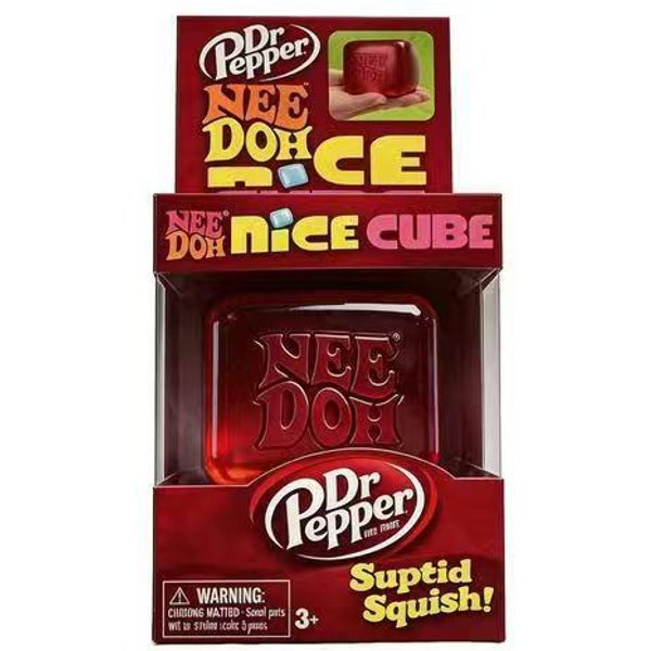 Nowość Nee Doh Kostka Sensoryczna Fidget Cube Do Redukcji Stresu LęKu NarzęDzie Sensoryczne Do Koncentracji Adhd I Biurka UspokajająCy GadżEt Black-image