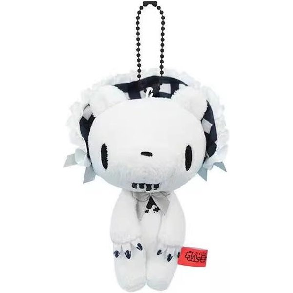 10Cm Gloomy Bear Accesorios Para Bolsos Lindo Estilo Oso Peluche Suave Llavero Estilo Y2K Llavero Hecho A Mano Regalo De CumpleañOs 10Cm White-image