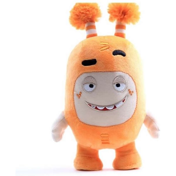 24 Cm KreskóWka Oddbods Anime Pluszowa Zabawka Skarb ŻOłNierzy PotwóR MięKka Wypchana Zabawka Fuse BąBelki Zeke Jeff Lalka Na Prezent Dla Dzieci 24Cm Gray-image
